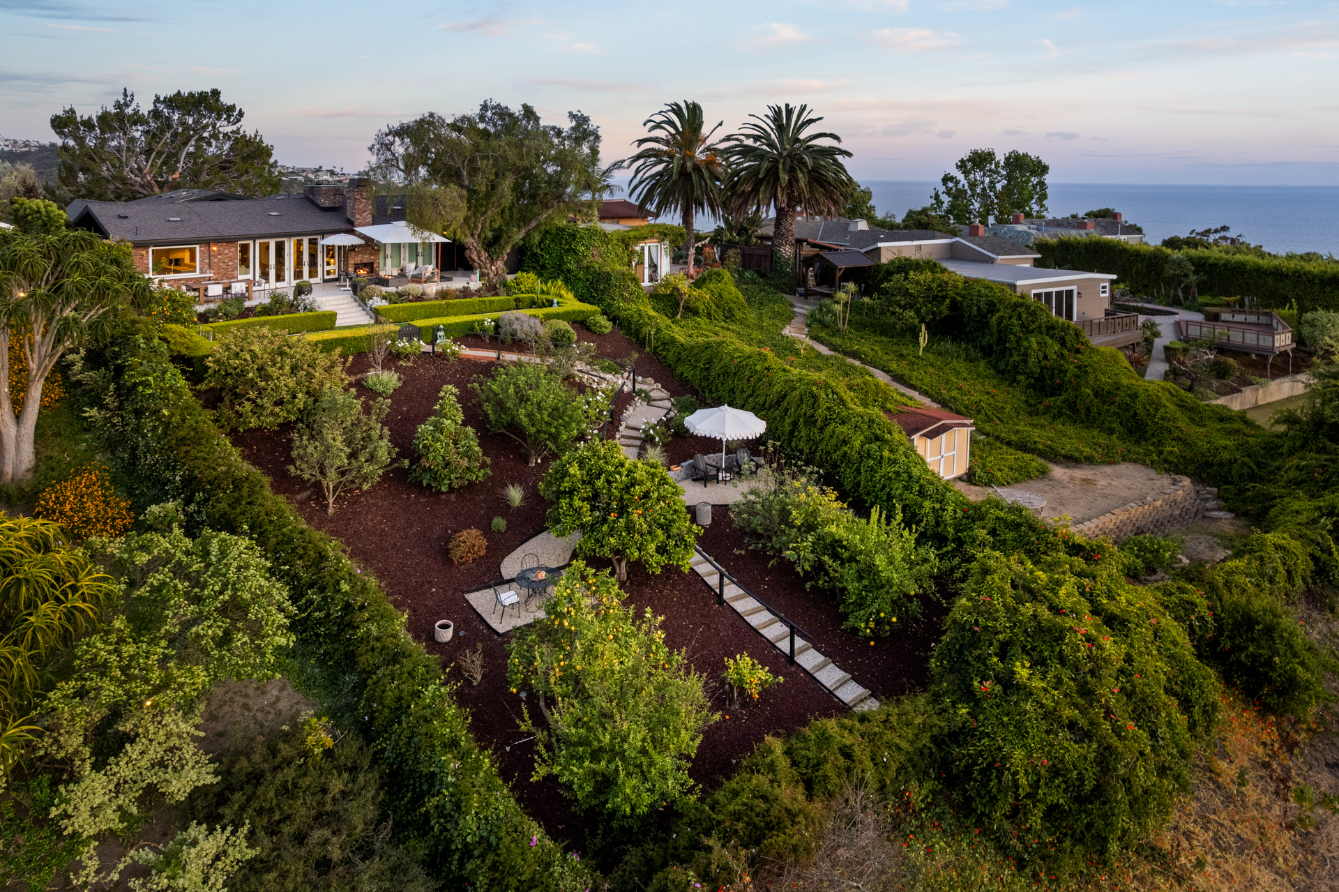 Grounds & Gardens · Aerial